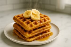 Gaufres bananesques ChicChew.fr