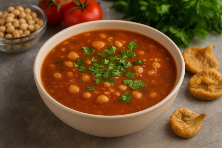 Harira sans viande