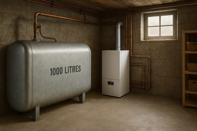 1000 litres de fioul dure combien de temps