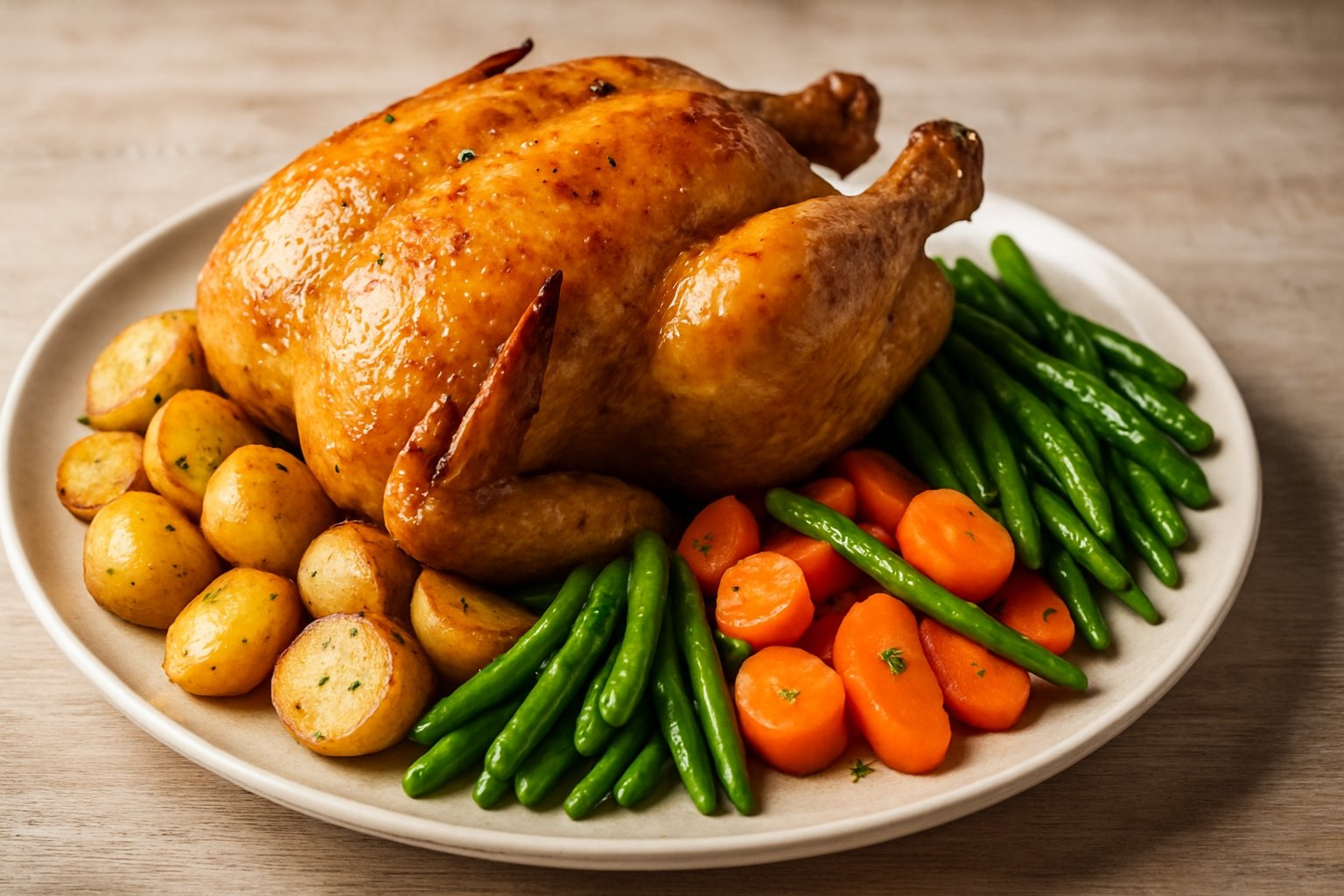 Accompagnement du poulet rôti