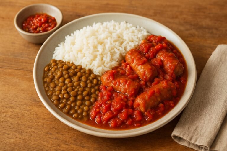 Accompagnement rougail saucisse