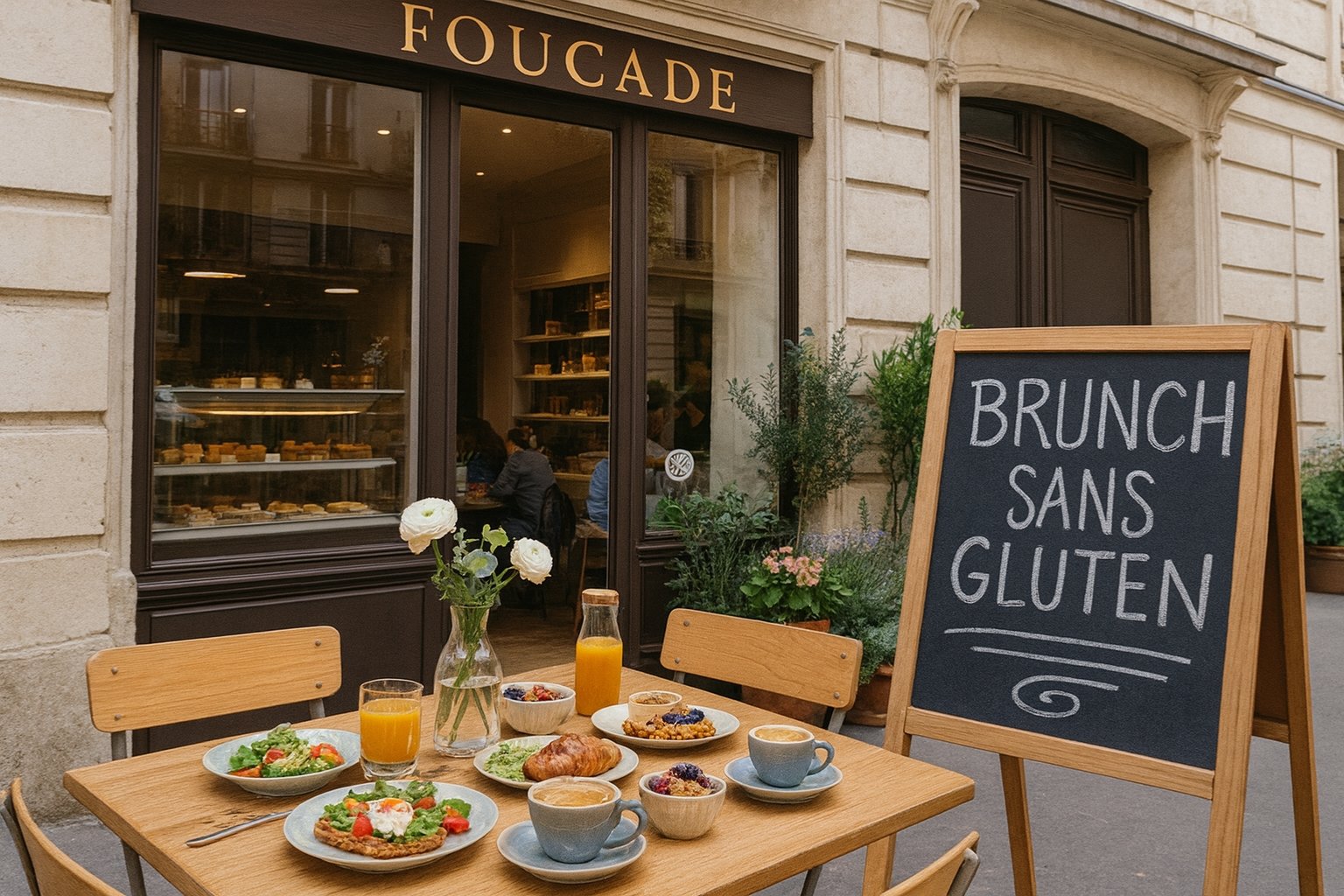 Brunch sans gluten Paris