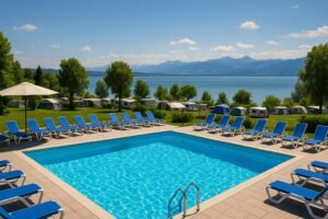 Camping lac de Constance avec piscine