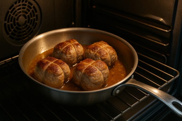 Comment réchauffer des paupiettes de veau