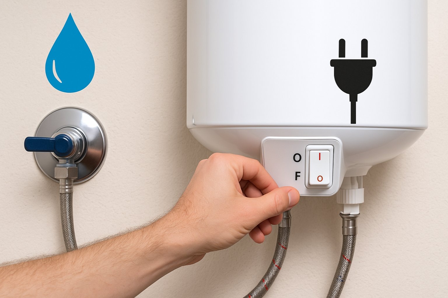 Faut-il couper le chauffe-eau quand on coupe l'eau