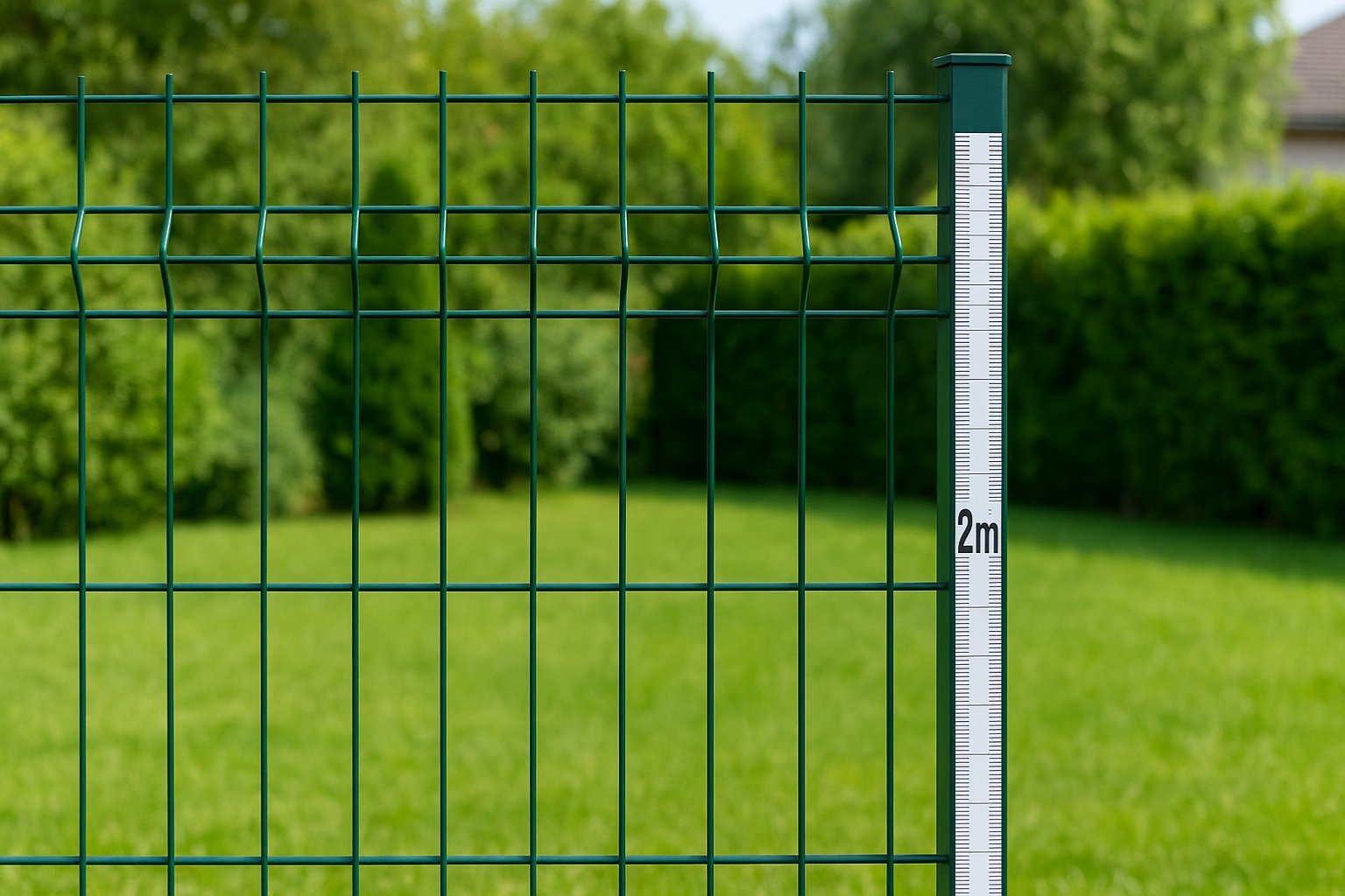Hauteur grillage rigide