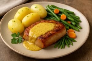 Palette à la diable accompagnement