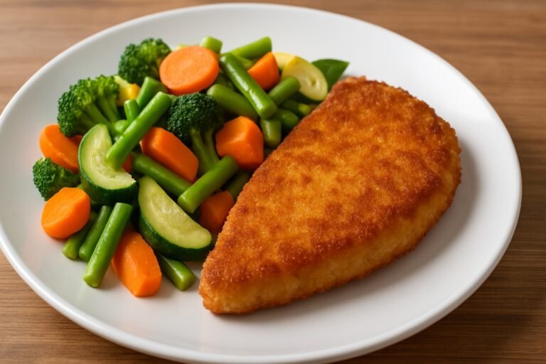 Quel légume avec des escalopes panées