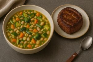 Quelle viande avec soupe au pistou