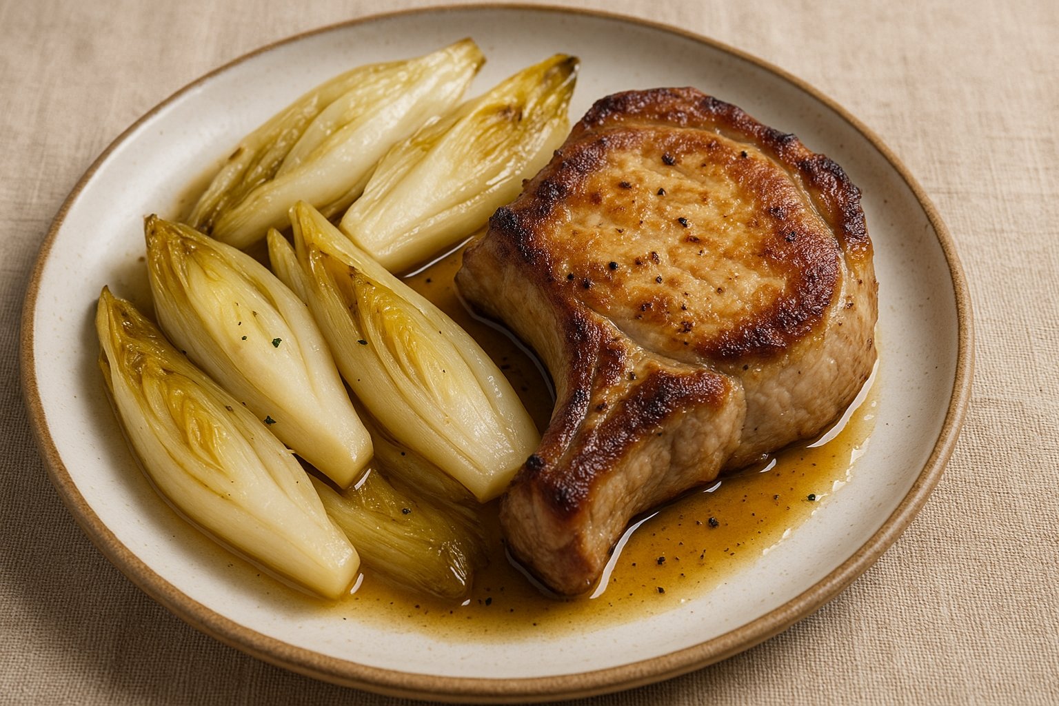Quelle viande cuisiner avec des endives