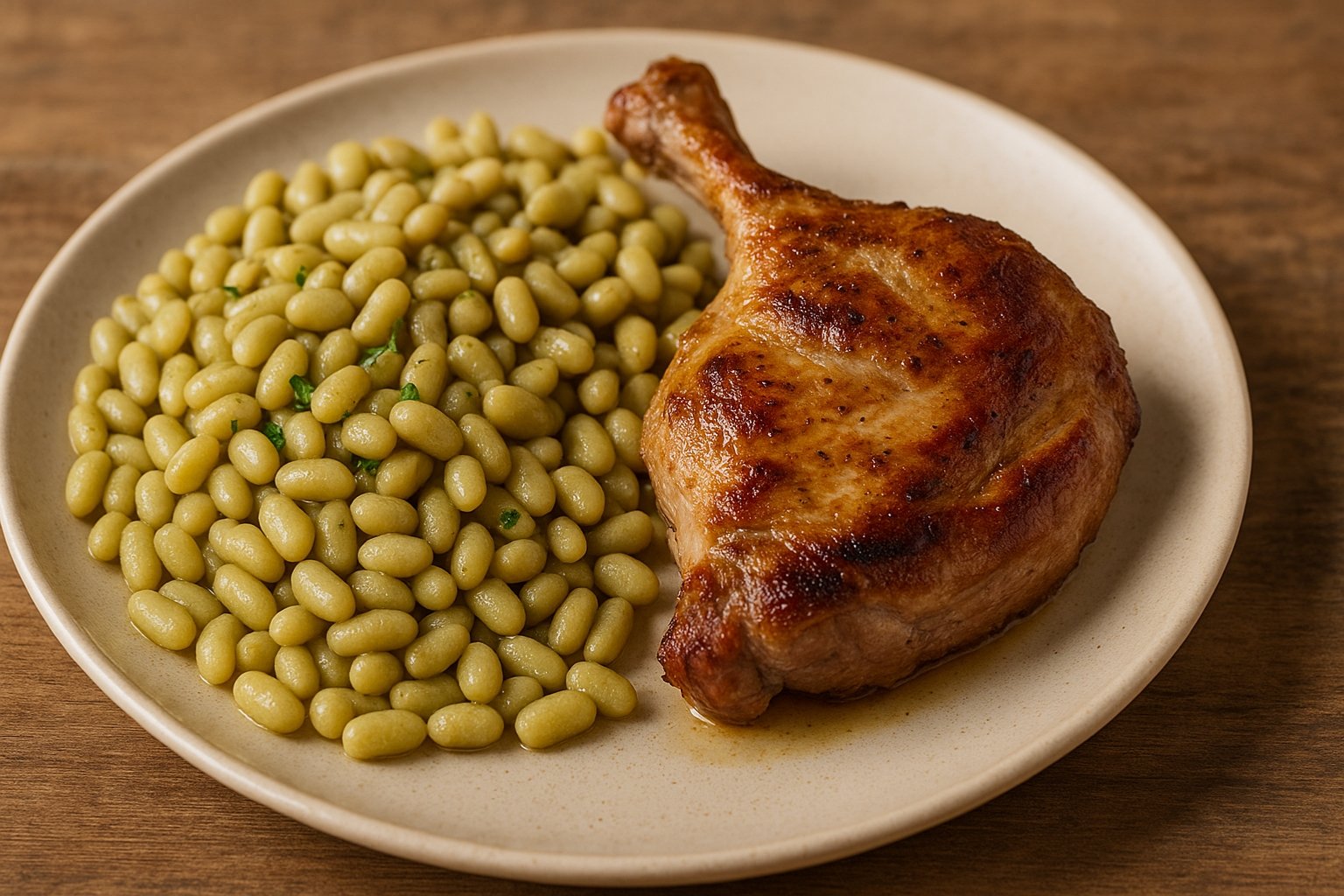 Quelle viande manger avec des flageolets