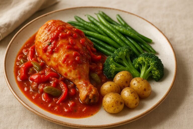 Quels légumes pour accompagner le poulet basquaise