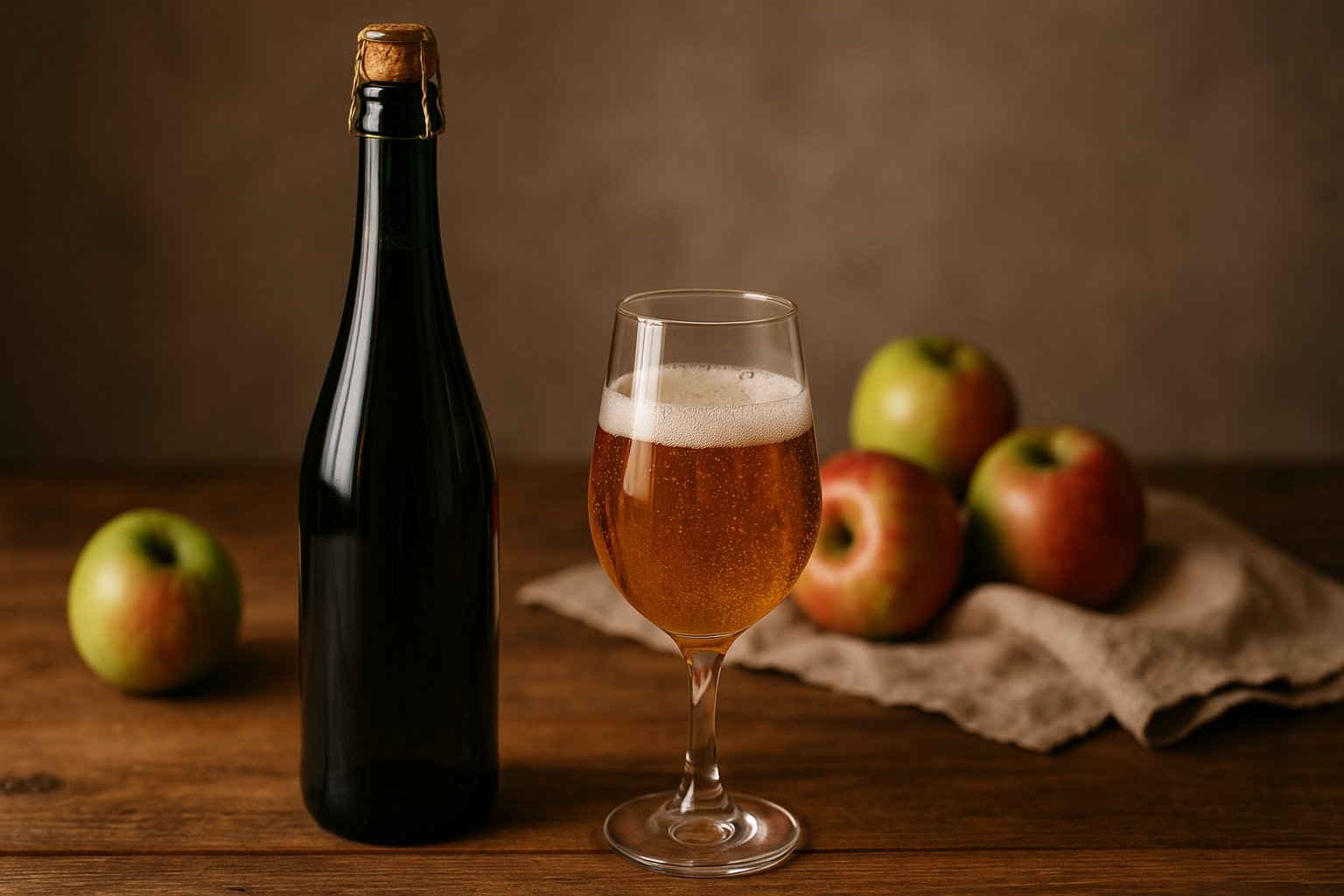 Temps de conservation du cidre en bouteille