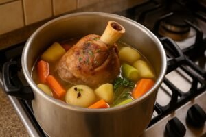 Temps de cuisson jarret de porc à la cocotte minute