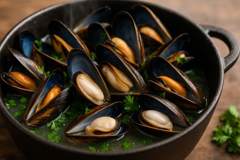 moule blanche peut on les manger